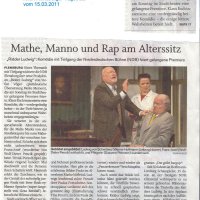 Ridder Ludwig: Bericht im Flensburger Tageblatt