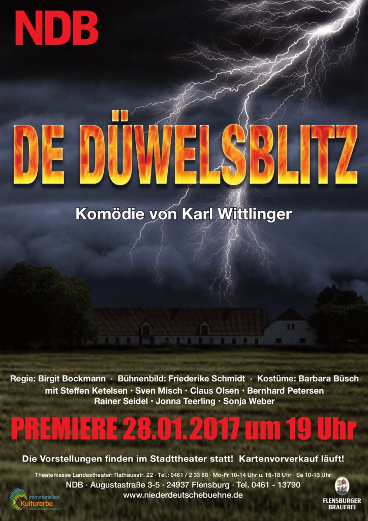 De Düvelsblitz Plakat