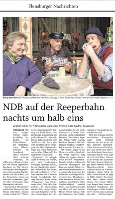 Große Freiheit Nr. 7 - Kritik im Flensburger Tageblatt