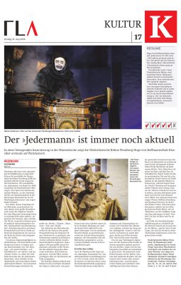 De Flensborger Jedermann - Bericht im Flensborg Avis