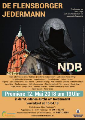 De Flensborger Jedermann - Plakat