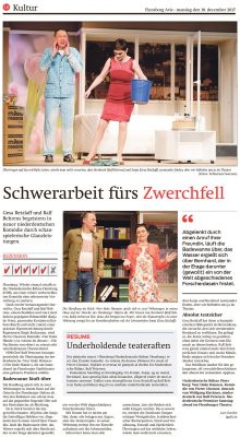 Veer linke Hannen - Bericht im Flensborg Avis