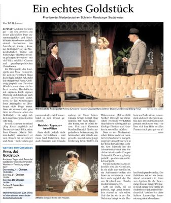 Bericht im Flensburger Tageblatt