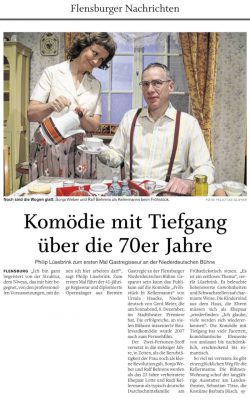 Vorbericht im Flensburger Tageblatt