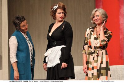 Szenenfoto "De dresseerte Mann" Niederdeutsche Bühne Flensburg